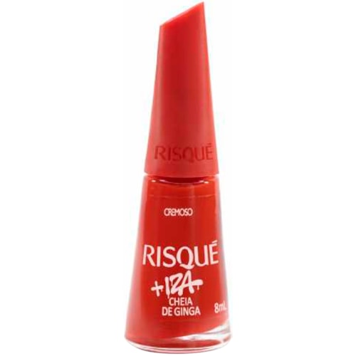 Esmalte Cremoso Risqué Cheia de Ginga 8ml
