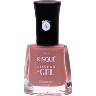 Esmalte Cremoso Risqué Diamond Gel Creme de Pitaya 9,5ml