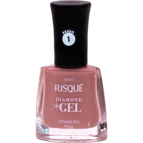 Esmalte Cremoso Risqué Diamond Gel Creme de Pitaya 9,5ml