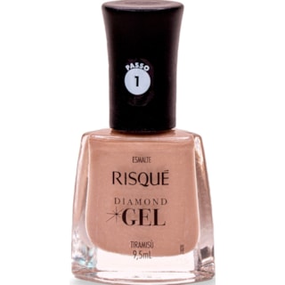 Esmalte Cremoso Risqué Diamond Gel Tiramissú 9,5ml