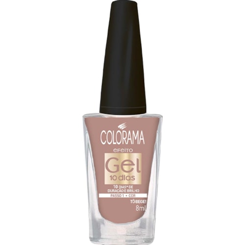 Esmalte Gel Colorama Bege 8ml