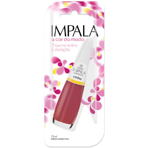 Esmalte Impala Cremoso Vinho 7,5ml