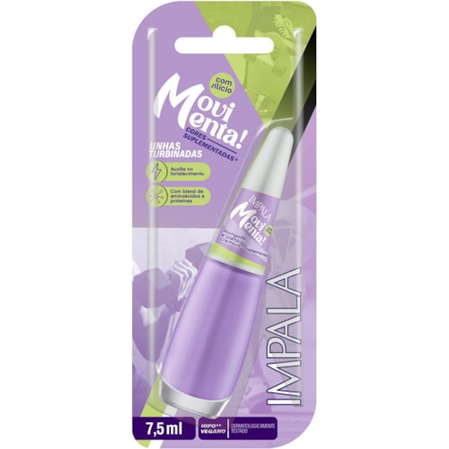 Esmalte Impala Movimenta Alongada e Plena Cremoso 7,5ml