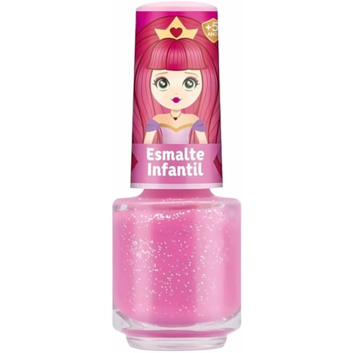 Esmalte Infantil Magia de Princesa Dengo Glitter 6,5ml
