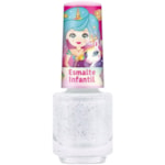 Esmalte Infantil Magia de Princesa Flitter Coelho Branco 6,5ml