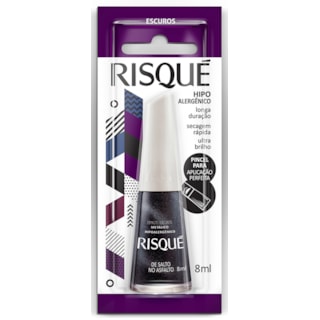 Esmalte Metálico Risqué Salto no Asfalto 8ml