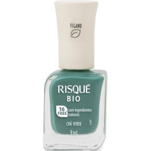 Esmalte Risqué Bio Vegano Chá Verde 9ml