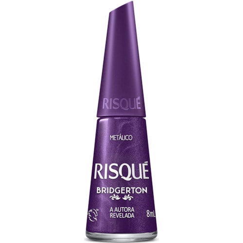 Esmalte Risqué Bridgerton A Aurora Revelada Metálico 8ml - Destro