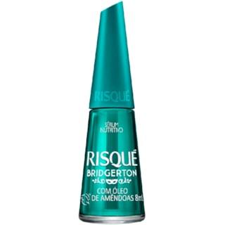 Esmalte Risqué Bridgerton Sérum com Óleo de Amêndoas 8ml