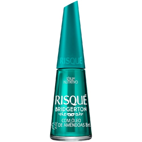 Esmalte Risqué Bridgerton Sérum com Óleo de Amêndoas 8ml