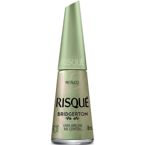 Esmalte Risqué Bridgerton Uma Abelha Me Contou... Metálico 8ml