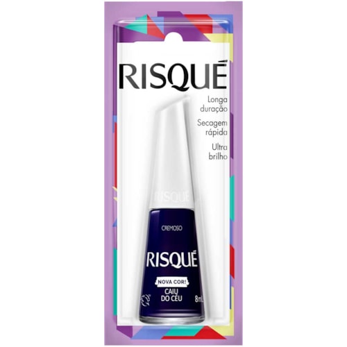Esmalte Risqué Caiu do Céu Cremoso 8ml
