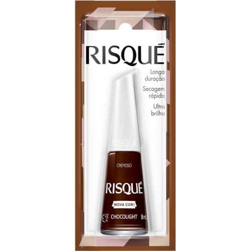 Esmalte Risqué Chocolight Cremoso 8ml
