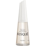 Esmalte Risqué Cintilante Platino 8ml