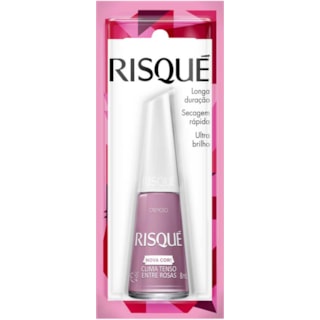 Esmalte Risqué Clima Tenso Entre Rosas Cremoso 8ml