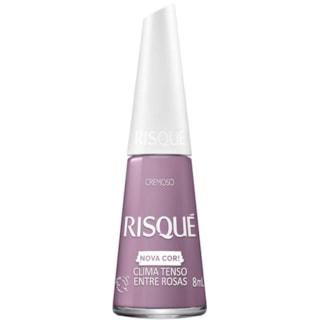 Esmalte Risqué Clima Tenso Entre Rosas Cremoso 8ml