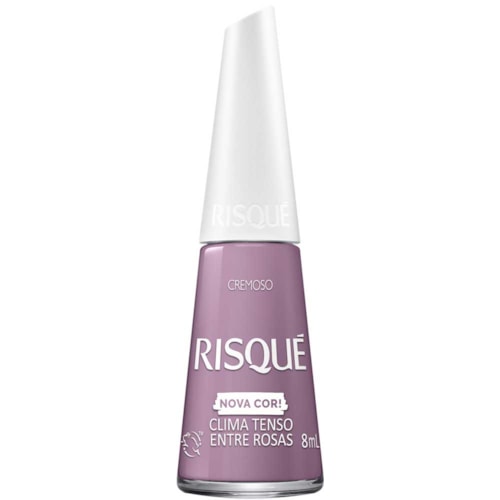 Esmalte Risqué Clima Tenso Entre Rosas Cremoso 8ml