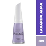 Esmalte Risqué Colorido Cremoso Lavanda Alma 8ml