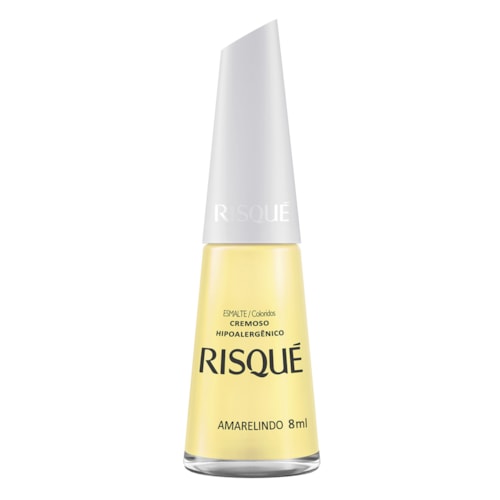 Esmalte Risqué Coloridos Cremosos Amarelindo 8ml