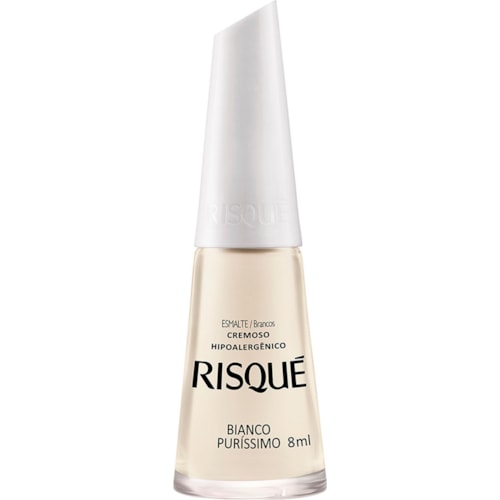 Esmalte Risqué Cremoso Branco Puríssimo 8ml