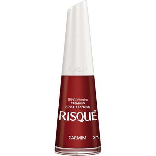 Esmalte Risqué Cremoso Carmin 8ml