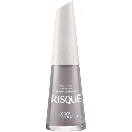 Esmalte Risqué Cremoso Doce Pérola 8ml