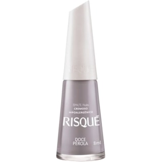 Esmalte Risqué Cremoso Doce Pérola 8ml