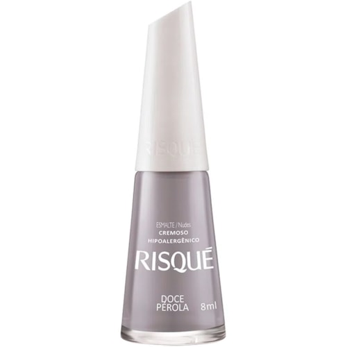 Esmalte Risqué Cremoso Doce Pérola 8ml