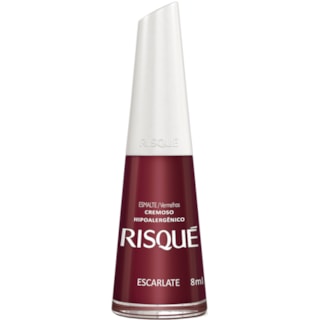 Esmalte Risqué Cremoso Escarlate 8ml