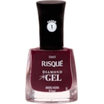 Esmalte Risqué Diamond Gel Amora Negra 9,5ml