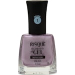 Esmalte Risqué Diamond Gel Seda Lilás Cremoso 9,5ml