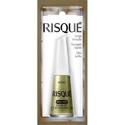 Esmalte Risqué Doura-me Se For Capaz Metálico 8ml