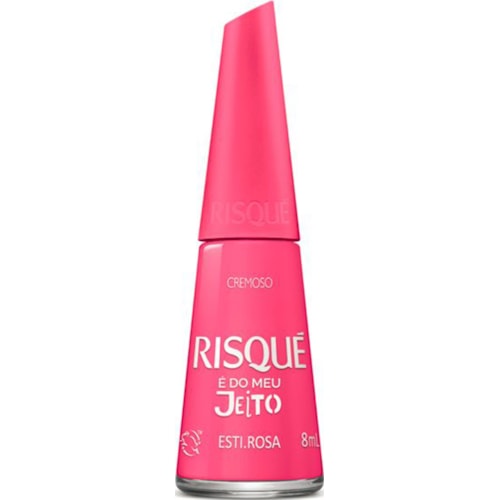 Esmalte Risqué É Do Meu Jeito Esti.Rosa Cremoso 8ml