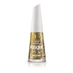 Esmalte Risqué Efeito Glitter Disco de Ouro 8ml