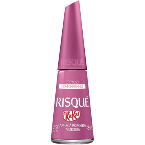 Esmalte Risqué KitKat Amor À Primeira Mordida Cremoso 8ml