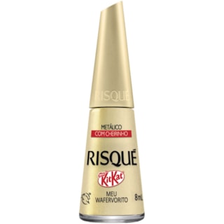 Esmalte Risqué KitKat Meu Wafervorito Metálico 8ml