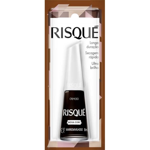 Esmalte Risqué Marromvilhoso Cremoso 8ml