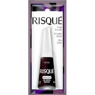 Esmalte Risqué Me Deixa Ameixa Cremoso 8ml