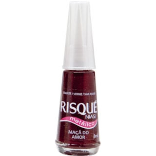 Esmalte Risqué Metálico Maçã do Amor 8ml