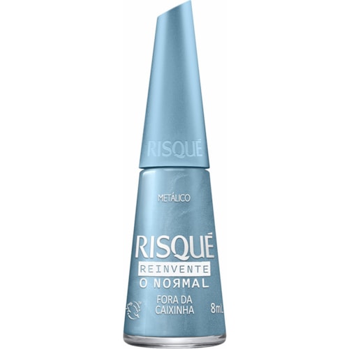 Esmalte Risqué Metalizado Fora da Caixinha 8ml