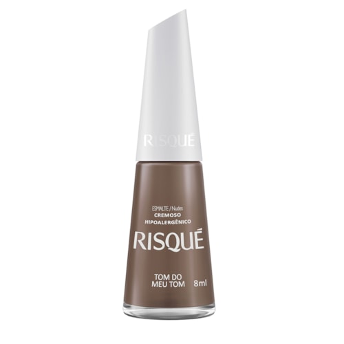 Esmalte Risqué Nude Cremoso Tom do Meu Tom 8ml