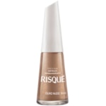 Esmalte Risqué Ouro Nude Metálico 8ml