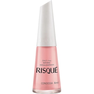 Esmalte Risqué Rosas Natural Condessa 8ml