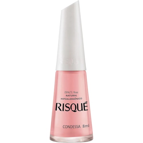 Esmalte Risqué Rosas Natural Condessa 8ml