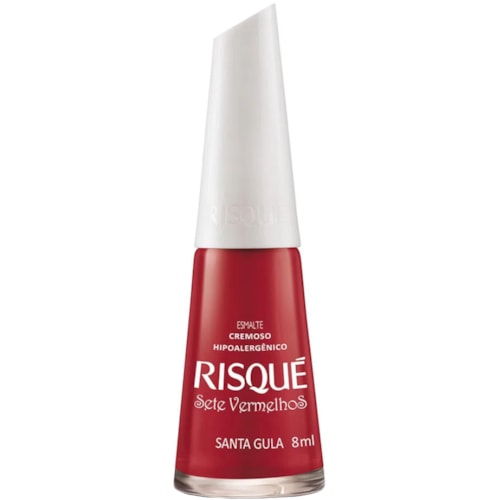 Esmalte Risqué Sete Vermelhos Santa Gula 8ml