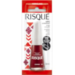 Esmalte Risqué Vermelho Cremoso Carmim 8ml