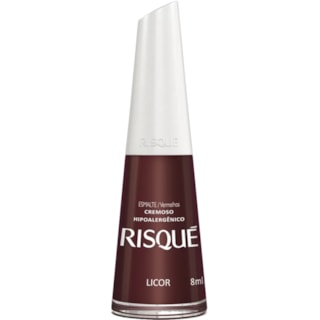 Esmalte Risqué Vermelho Cremoso Licor 8ml