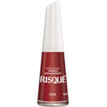 Esmalte Risqué Vermelho Cremoso Love 8ml