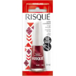 Esmalte Risqué Vermelho Metálico Rubi 8ml