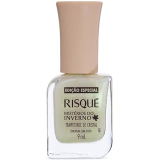 Esmalte Rsiqué Tempestade de Cristal Cobertura Efeito 8ml